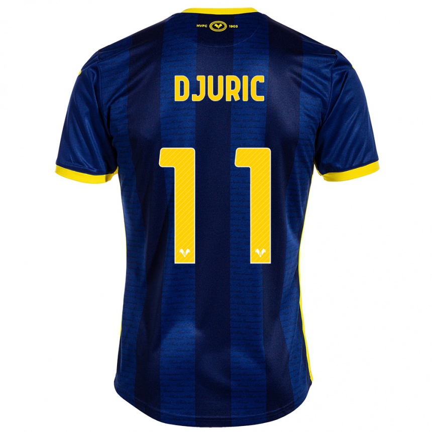 Niño Fútbol Camiseta Milan Djuric #11 Armada 1ª Equipación 2023/24 Perú