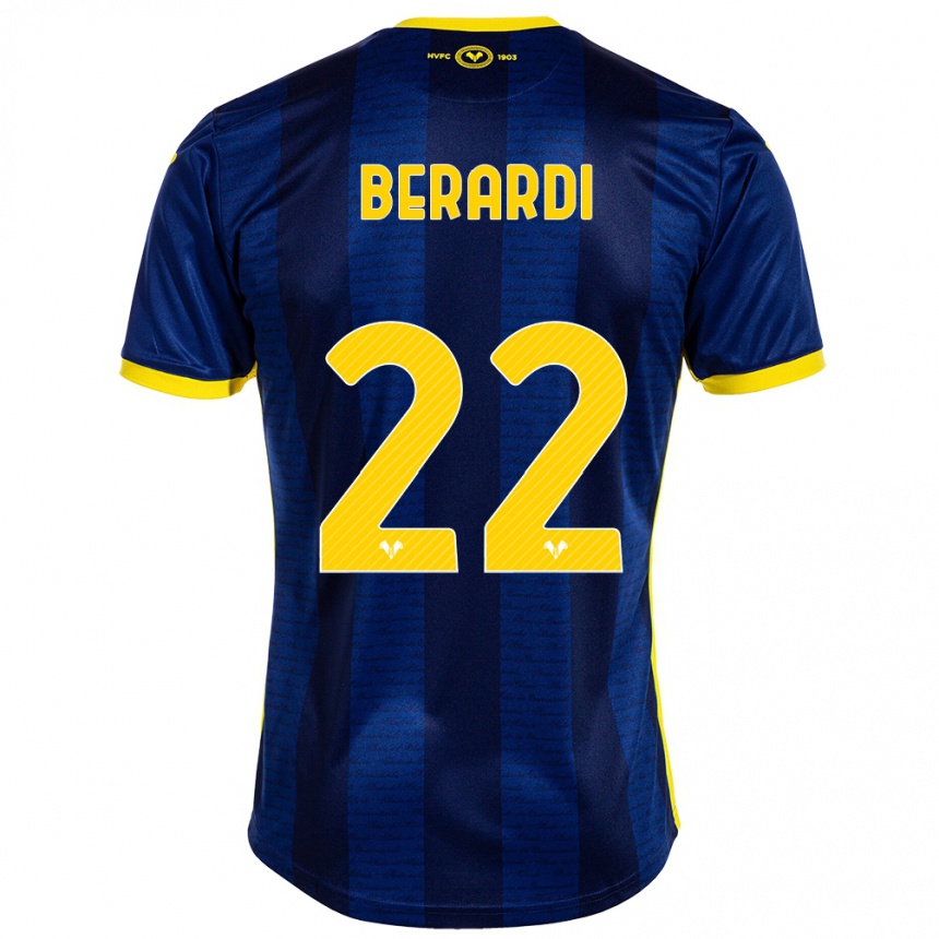 Niño Fútbol Camiseta Alessandro Berardi #22 Armada 1ª Equipación 2023/24 Perú