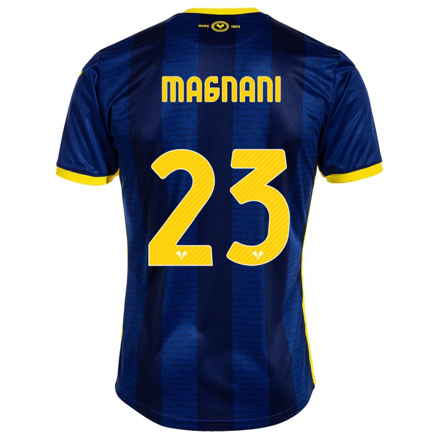 Niño Fútbol Camiseta Giangiacomo Magnani #23 Armada 1ª Equipación 2023/24 Perú