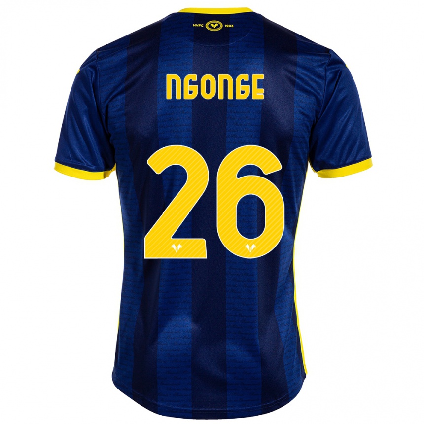 Niño Fútbol Camiseta Cyril Ngonge #26 Armada 1ª Equipación 2023/24 Perú