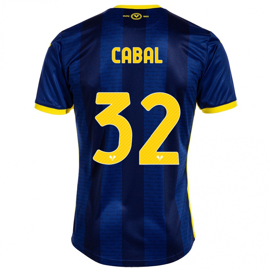 Niño Fútbol Camiseta Juan Cabal #32 Armada 1ª Equipación 2023/24 Perú