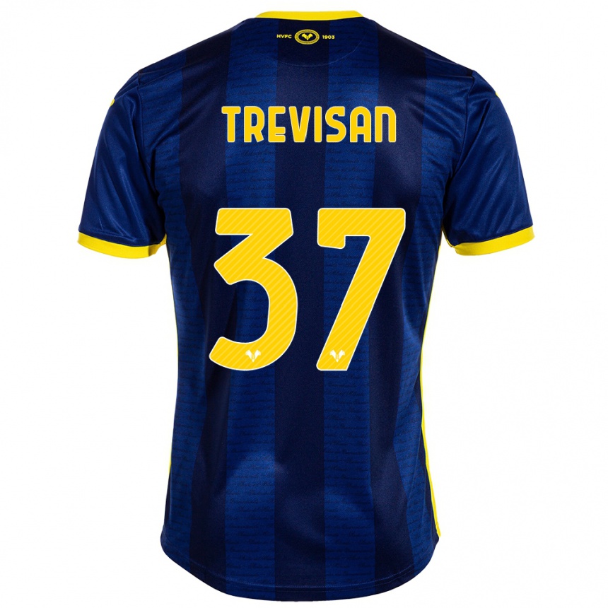 Niño Fútbol Camiseta Michael Trevisan #37 Armada 1ª Equipación 2023/24 Perú