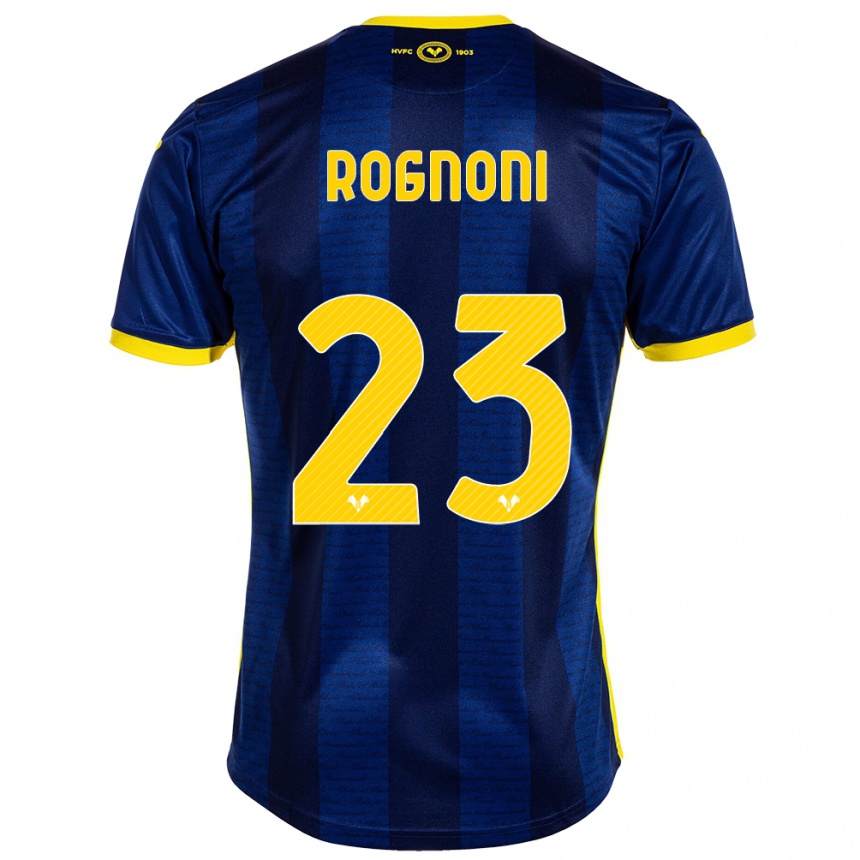 Niño Fútbol Camiseta Alessia Rognoni #23 Armada 1ª Equipación 2023/24 Perú