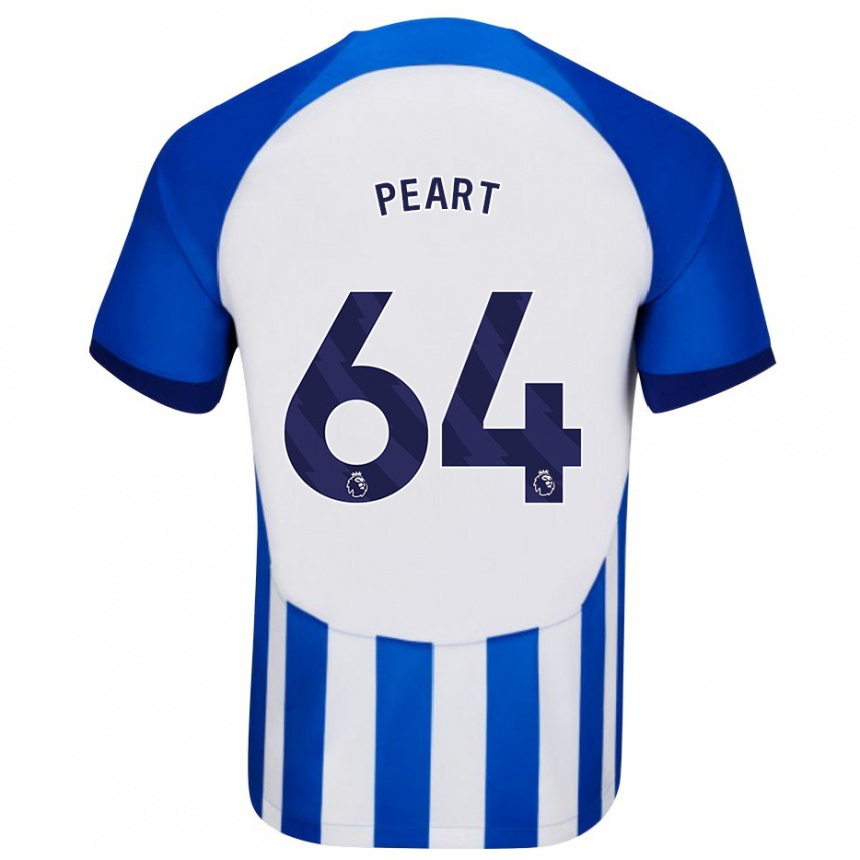 Niño Fútbol Camiseta Brody Peart #64 Azul 1ª Equipación 2023/24 Perú