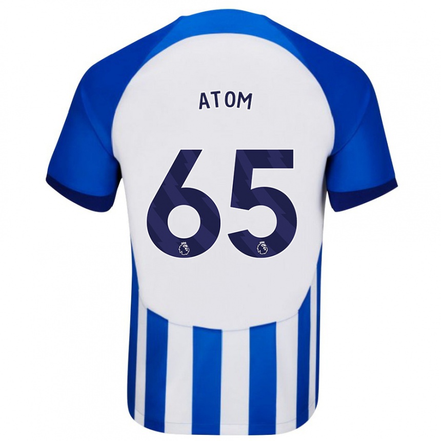 Niño Fútbol Camiseta Noel Atom #65 Azul 1ª Equipación 2023/24 Perú