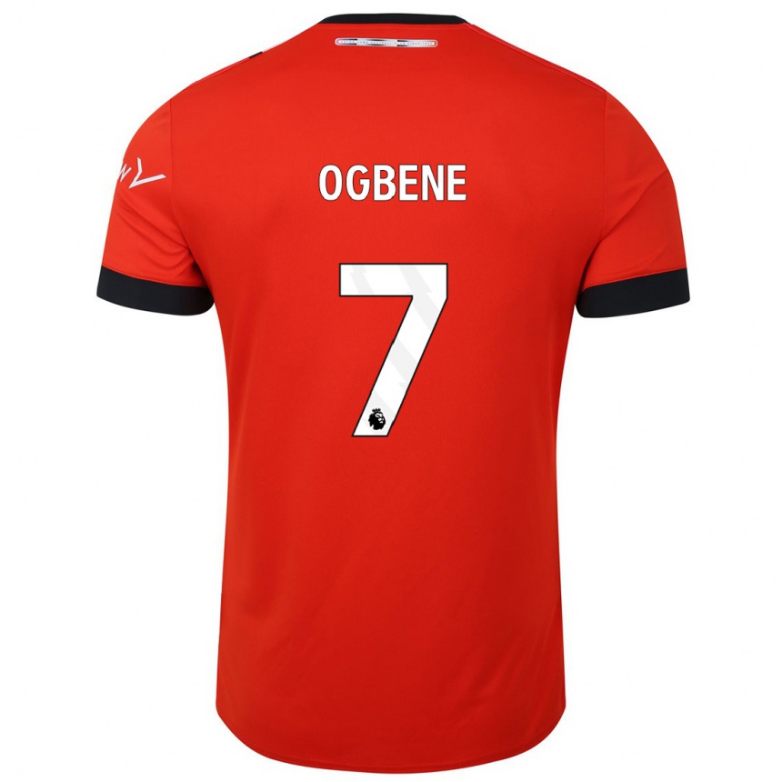 Niño Fútbol Camiseta Chiedozie Ogbene #7 Rojo 1ª Equipación 2023/24 Perú