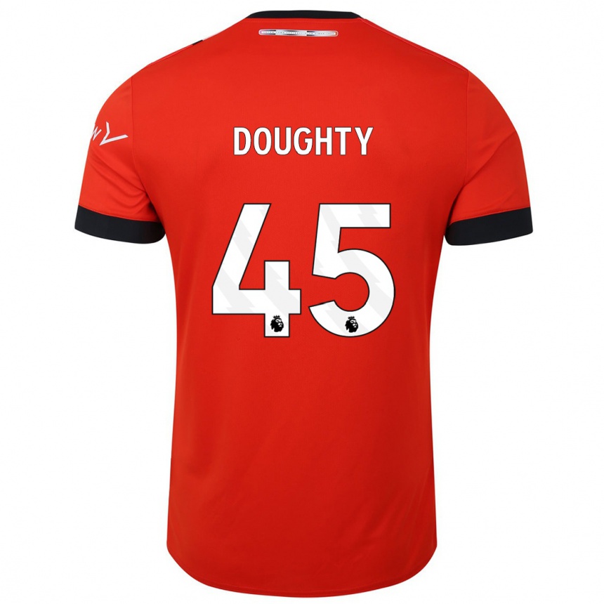 Niño Fútbol Camiseta Alfie Doughty #45 Rojo 1ª Equipación 2023/24 Perú