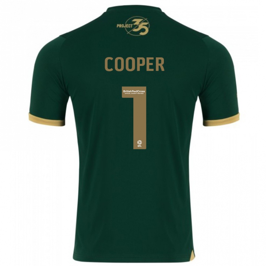 Niño Fútbol Camiseta Michael Cooper #1 Verde 1ª Equipación 2023/24 Perú