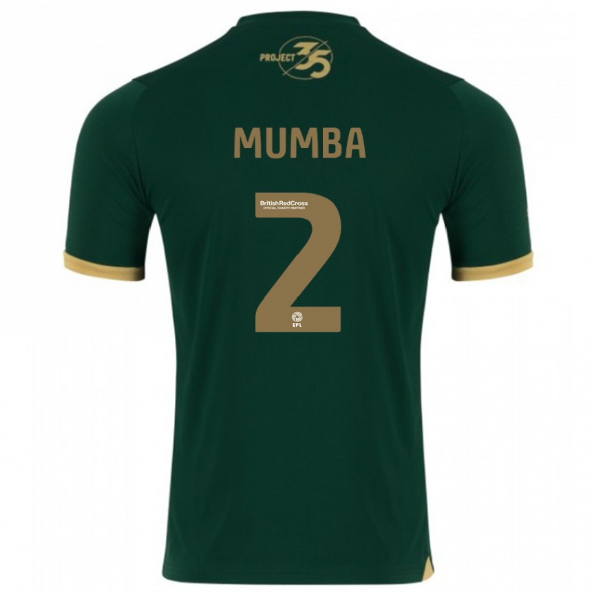 Niño Fútbol Camiseta Bali Mumba #2 Verde 1ª Equipación 2023/24 Perú