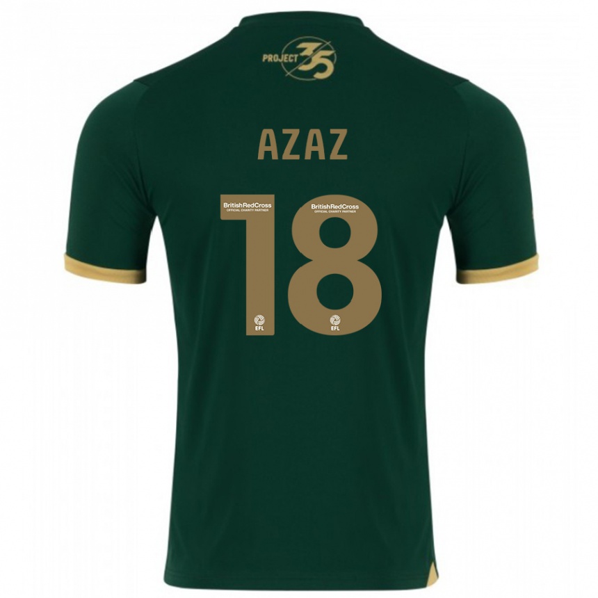 Niño Fútbol Camiseta Finn Azaz #18 Verde 1ª Equipación 2023/24 Perú