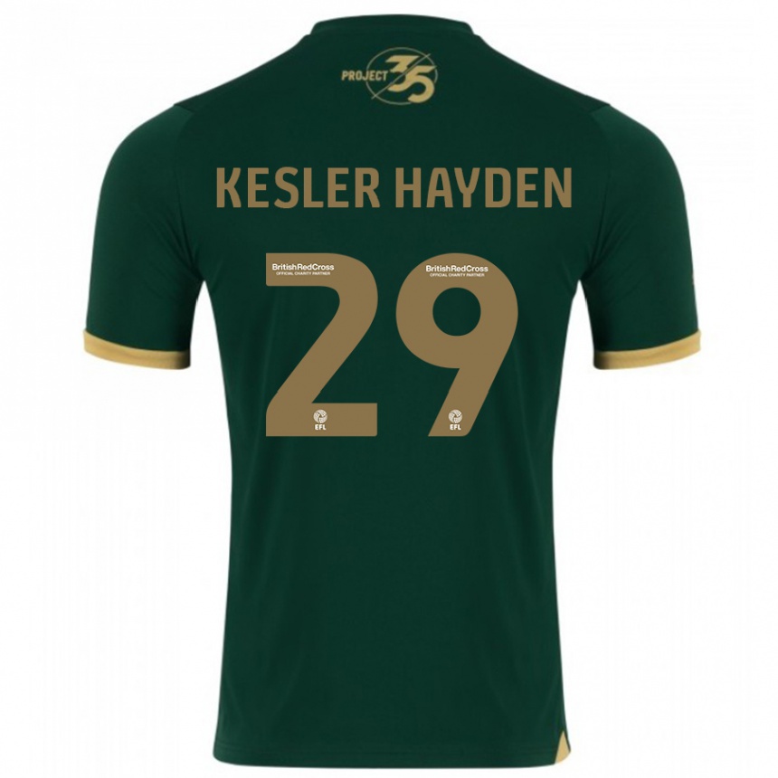 Niño Fútbol Camiseta Kaine Kesler-Hayden #29 Verde 1ª Equipación 2023/24 Perú