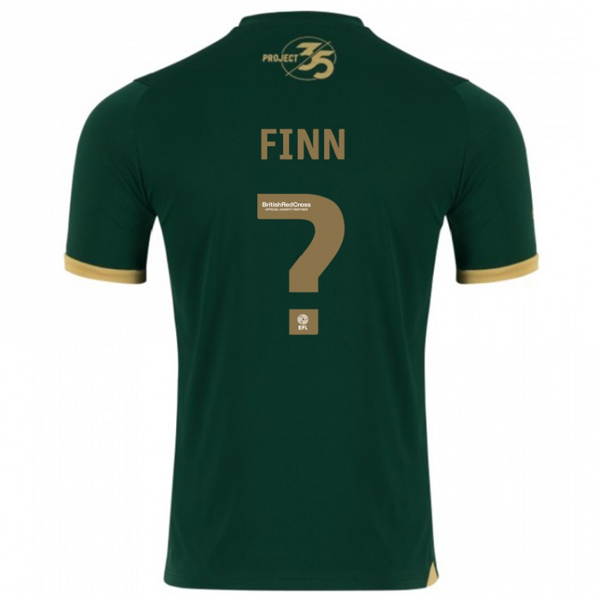 Niño Fútbol Camiseta Tegan Finn #0 Verde 1ª Equipación 2023/24 Perú