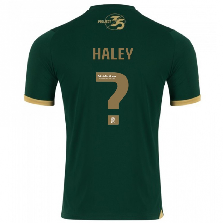 Niño Fútbol Camiseta Toby Haley #0 Verde 1ª Equipación 2023/24 Perú