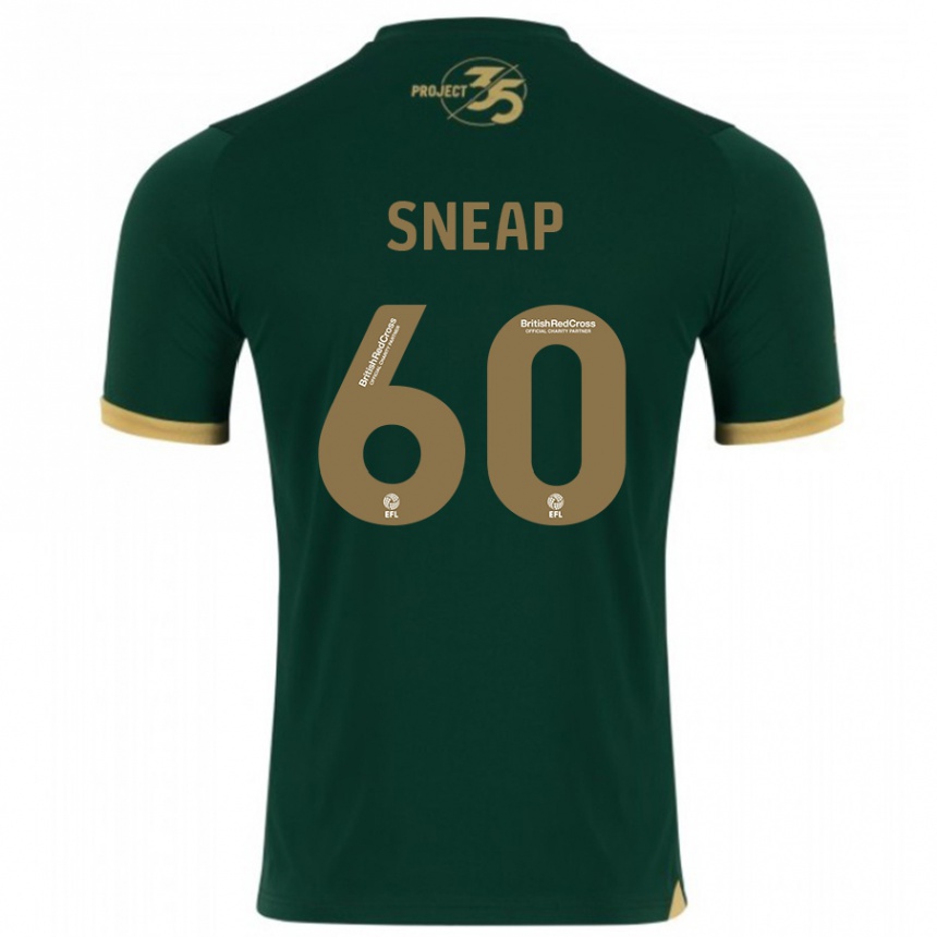 Niño Fútbol Camiseta Harley Sneap #60 Verde 1ª Equipación 2023/24 Perú