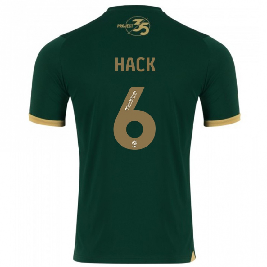 Niño Fútbol Camiseta Lucy Hack #6 Verde 1ª Equipación 2023/24 Perú