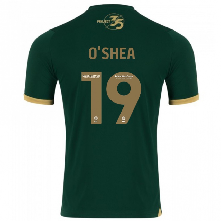 Niño Fútbol Camiseta Erin O'shea #19 Verde 1ª Equipación 2023/24 Perú