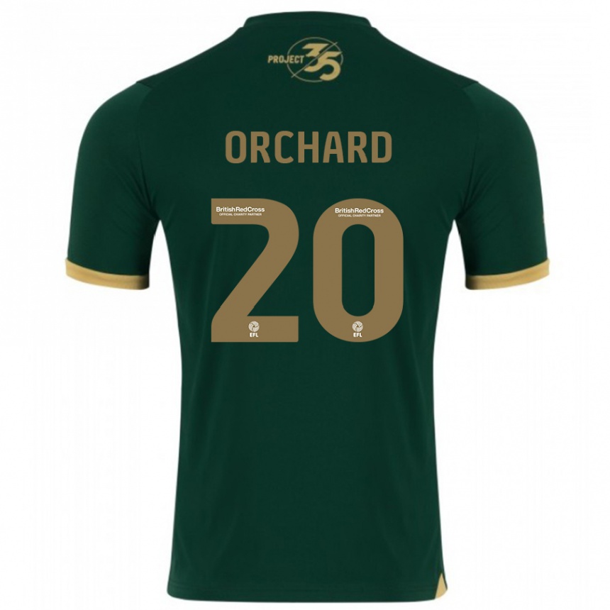 Niño Fútbol Camiseta Fern Orchard #20 Verde 1ª Equipación 2023/24 Perú