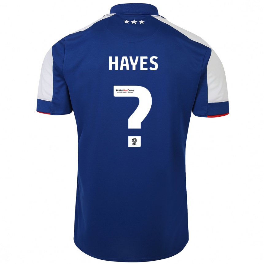 Niño Fútbol Camiseta Nick Hayes #0 Azul 1ª Equipación 2023/24 Perú