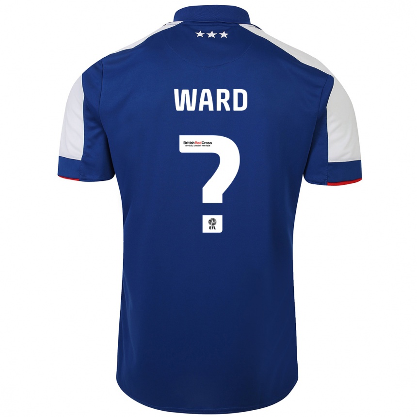 Niño Fútbol Camiseta Matt Ward #0 Azul 1ª Equipación 2023/24 Perú