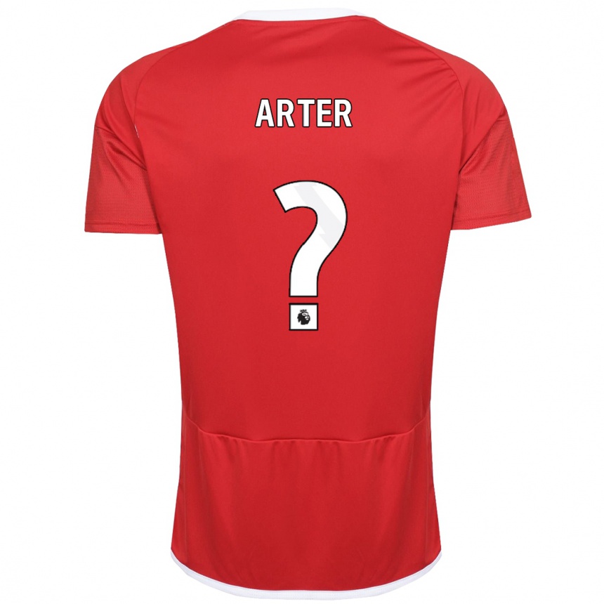 Niño Fútbol Camiseta Harry Arter #0 Rojo 1ª Equipación 2023/24 Perú