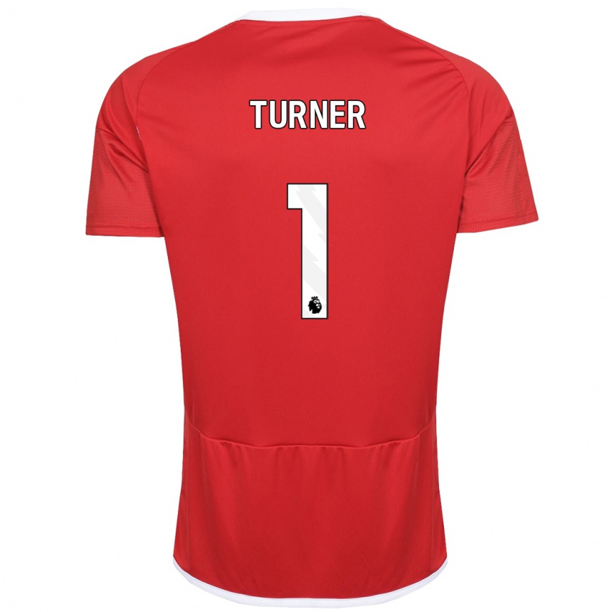 Niño Fútbol Camiseta Matt Turner #1 Rojo 1ª Equipación 2023/24 Perú