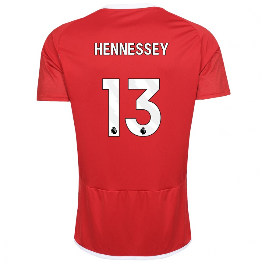 Niño Fútbol Camiseta Wayne Hennessey #13 Rojo 1ª Equipación 2023/24 Perú