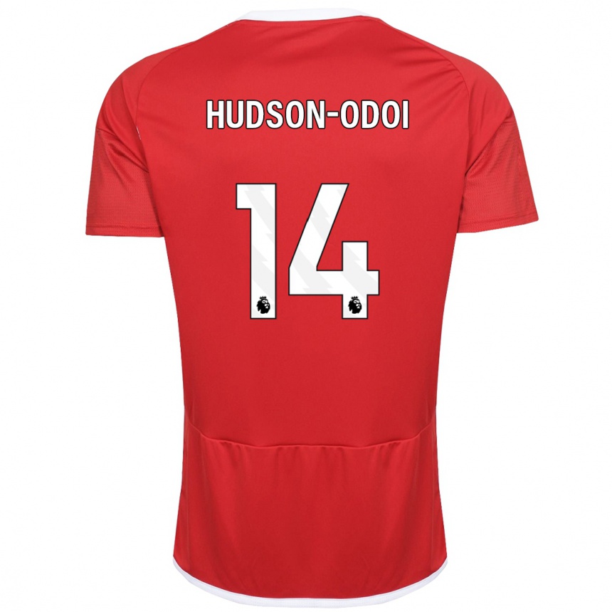 Niño Fútbol Camiseta Callum Hudson-Odoi #14 Rojo 1ª Equipación 2023/24 Perú