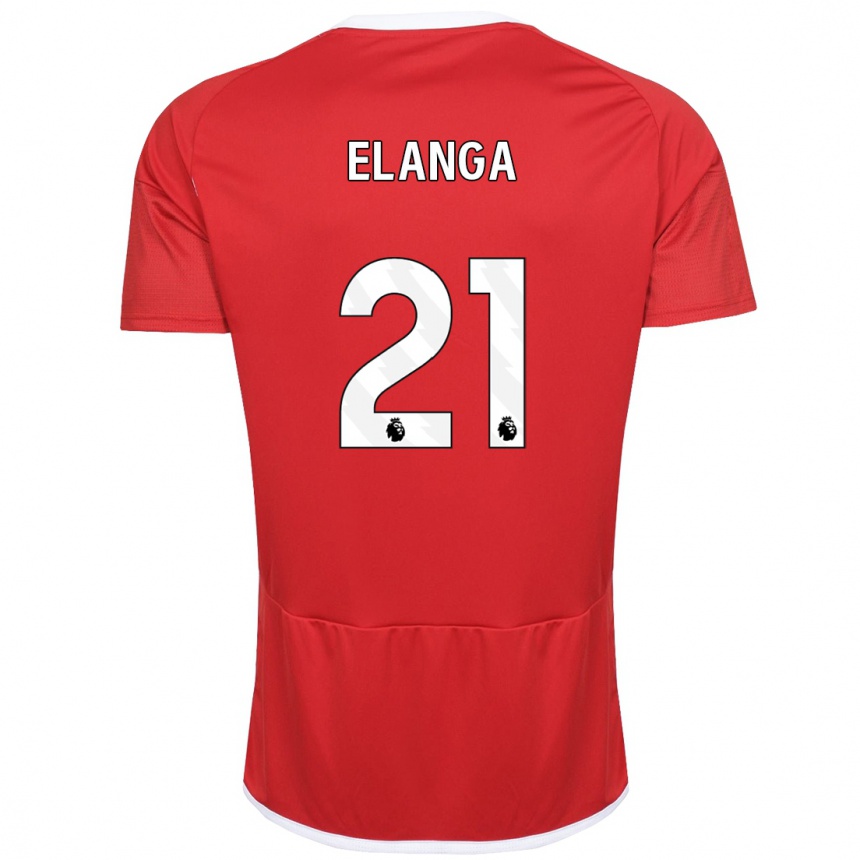 Niño Fútbol Camiseta Anthony Elanga #21 Rojo 1ª Equipación 2023/24 Perú