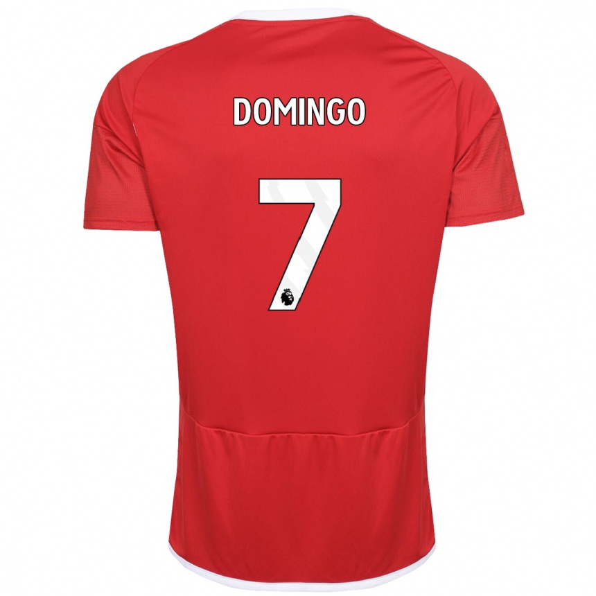 Niño Fútbol Camiseta Sophie Domingo #7 Rojo 1ª Equipación 2023/24 Perú