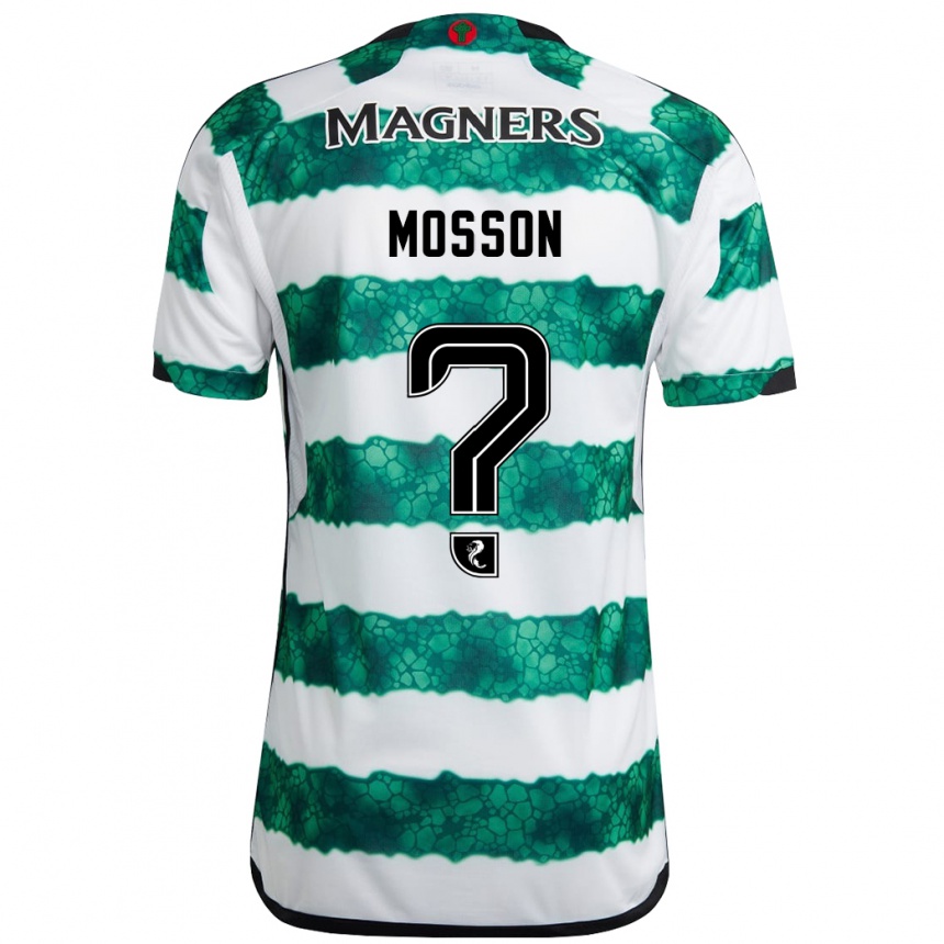 Niño Fútbol Camiseta Louis Mosson #0 Verde 1ª Equipación 2023/24 Perú