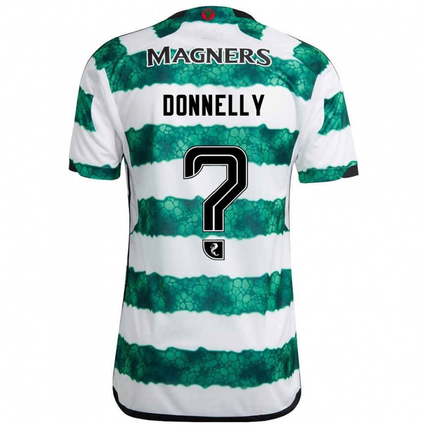 Niño Fútbol Camiseta Jacob Donnelly #0 Verde 1ª Equipación 2023/24 Perú