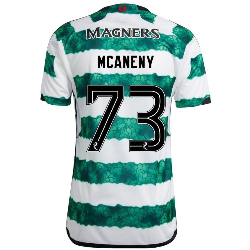 Niño Fútbol Camiseta Maria Mcaneny #73 Verde 1ª Equipación 2023/24 Perú