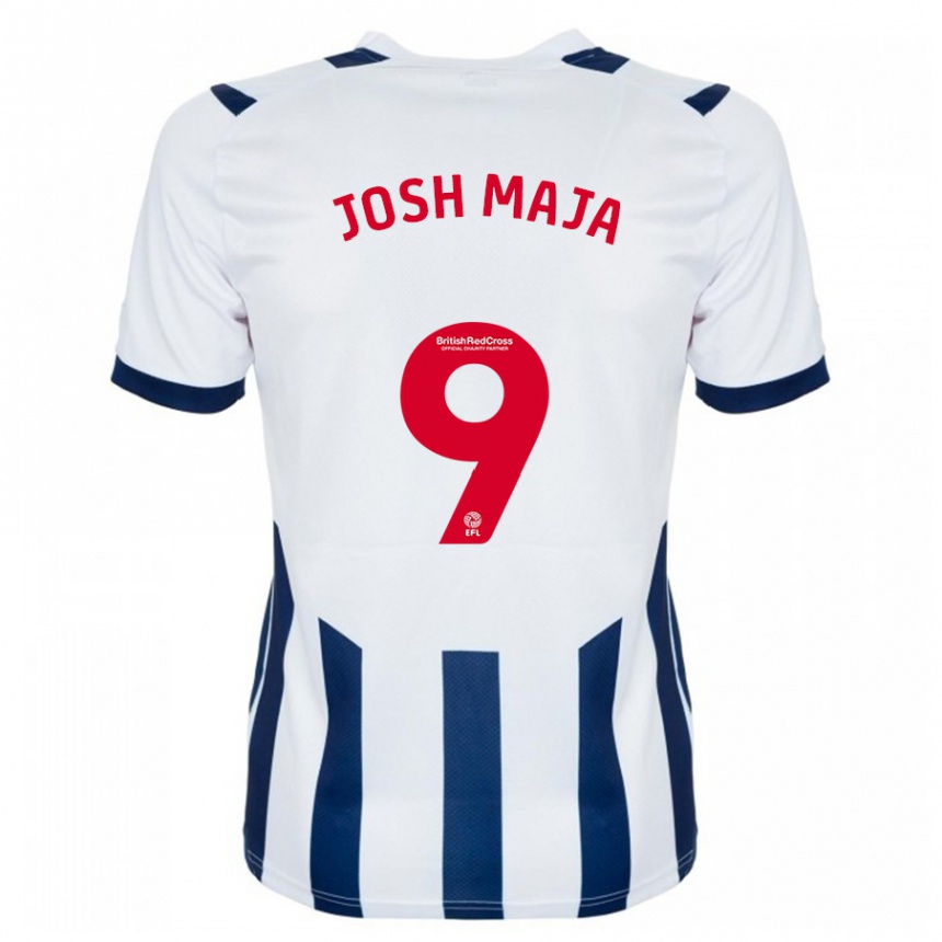 Niño Fútbol Camiseta Josh Maja #9 Blanco 1ª Equipación 2023/24 Perú