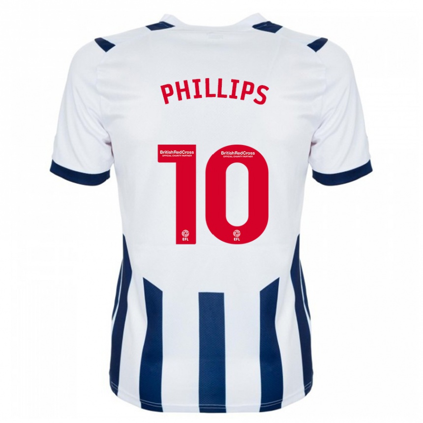 Niño Fútbol Camiseta Matt Phillips #10 Blanco 1ª Equipación 2023/24 Perú