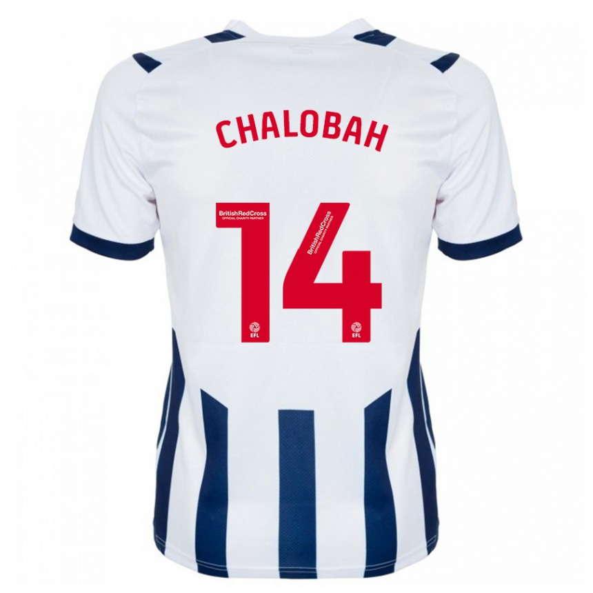 Niño Fútbol Camiseta Nathaniel Chalobah #14 Blanco 1ª Equipación 2023/24 Perú