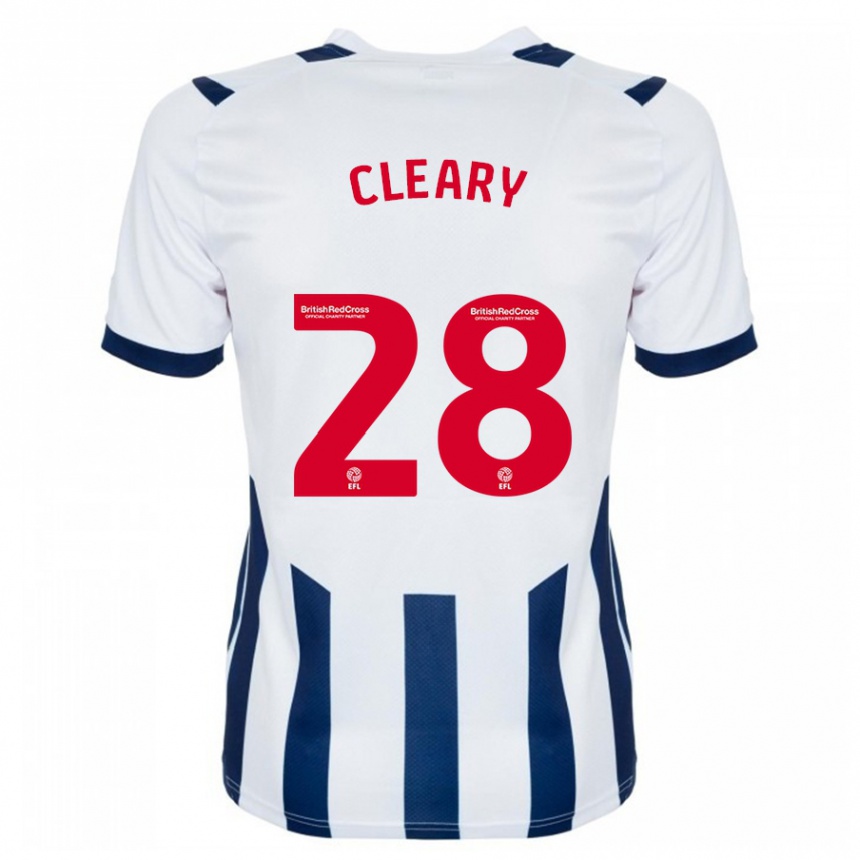 Niño Fútbol Camiseta Reyes Cleary #28 Blanco 1ª Equipación 2023/24 Perú