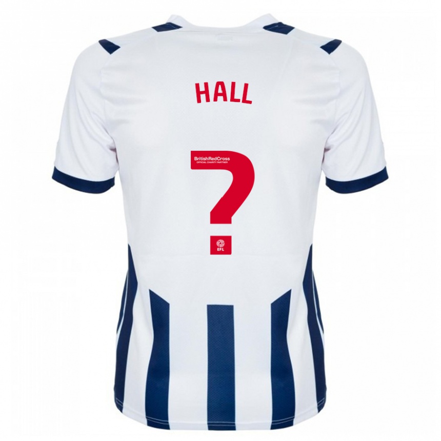 Niño Fútbol Camiseta Reece Hall #0 Blanco 1ª Equipación 2023/24 Perú