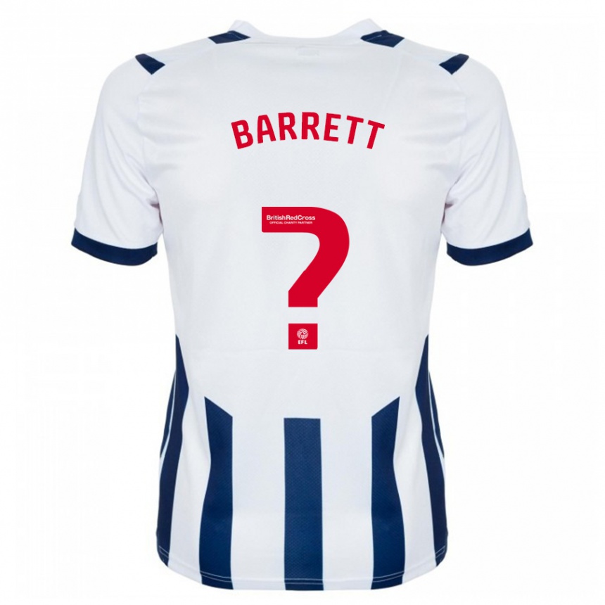 Niño Fútbol Camiseta Josh Barrett #0 Blanco 1ª Equipación 2023/24 Perú