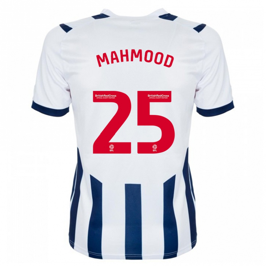 Niño Fútbol Camiseta Mahmood #25 Blanco 1ª Equipación 2023/24 Perú