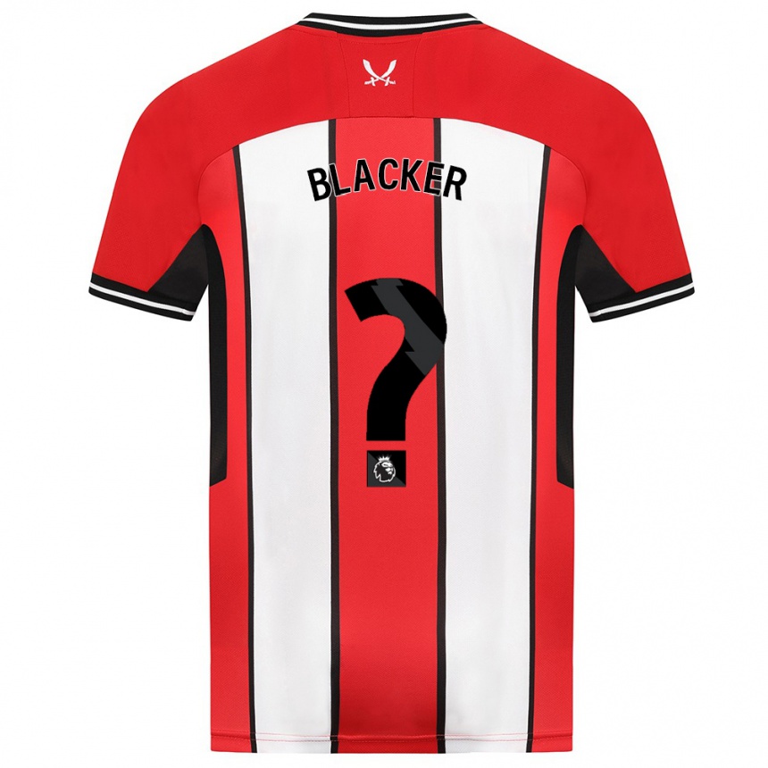 Niño Fútbol Camiseta Billy Blacker #0 Rojo 1ª Equipación 2023/24 Perú