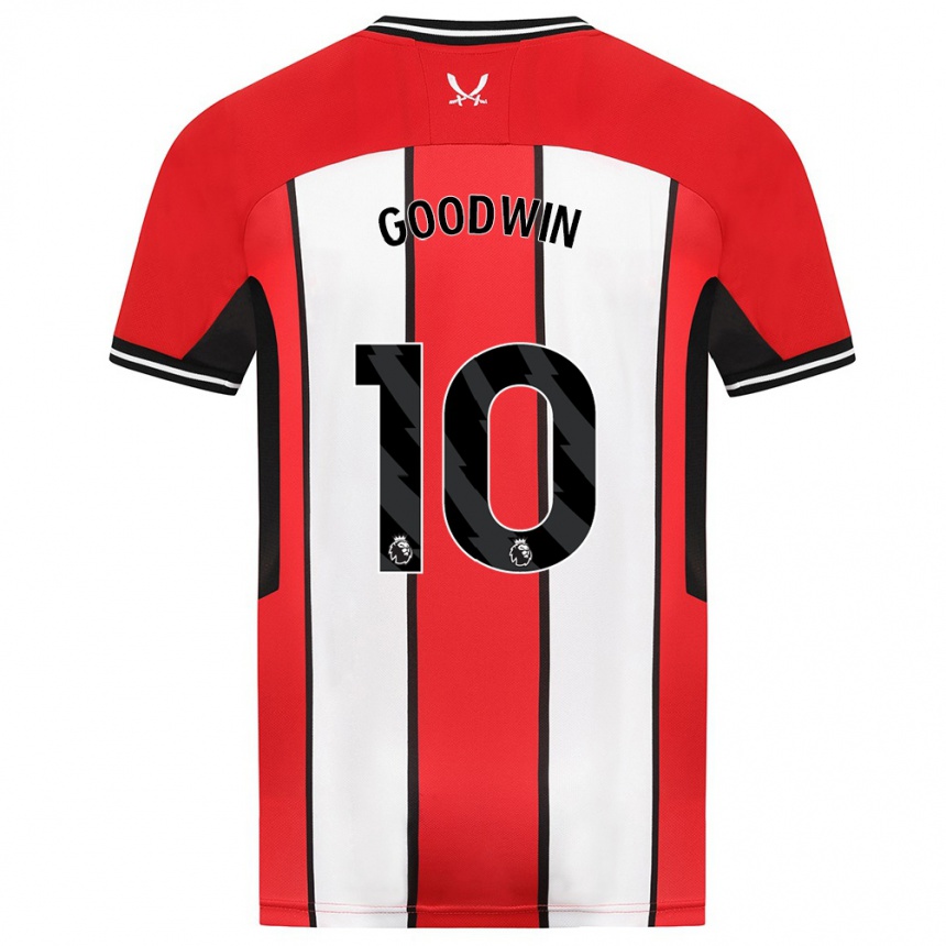 Niño Fútbol Camiseta Isobel Goodwin #10 Rojo 1ª Equipación 2023/24 Perú