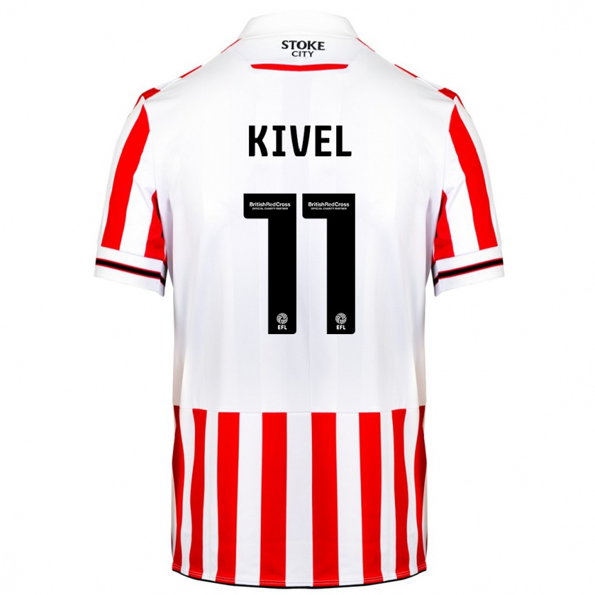 Niño Fútbol Camiseta Roisin Kivel #11 Rojo Blanco 1ª Equipación 2023/24 Perú