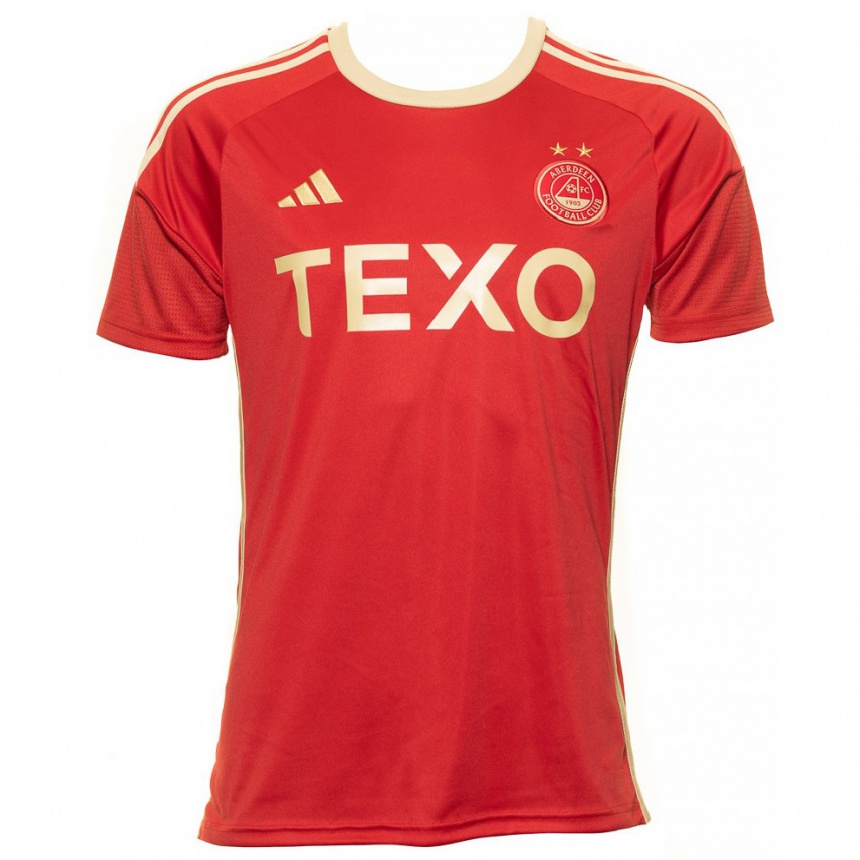 Niño Fútbol Camiseta Bayley Hutchison #10 Rojo 1ª Equipación 2023/24 Perú