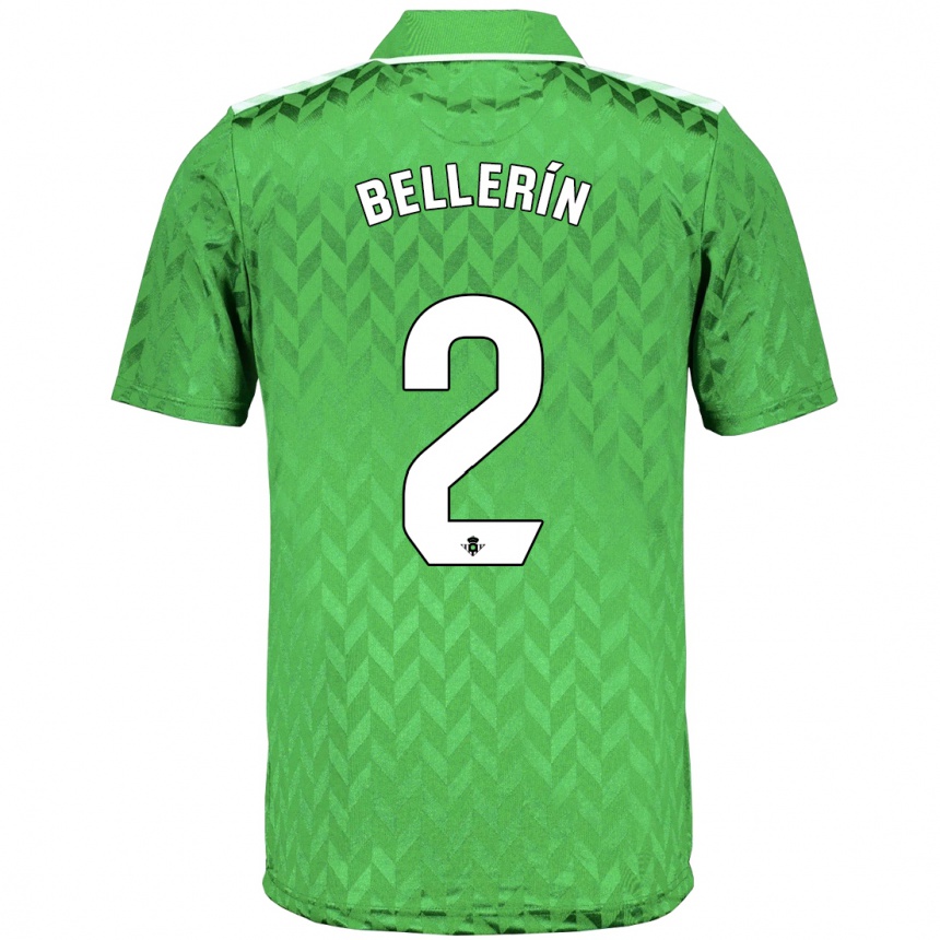 Niño Fútbol Camiseta Hector Bellerin #2 Verde 2ª Equipación 2023/24 Perú