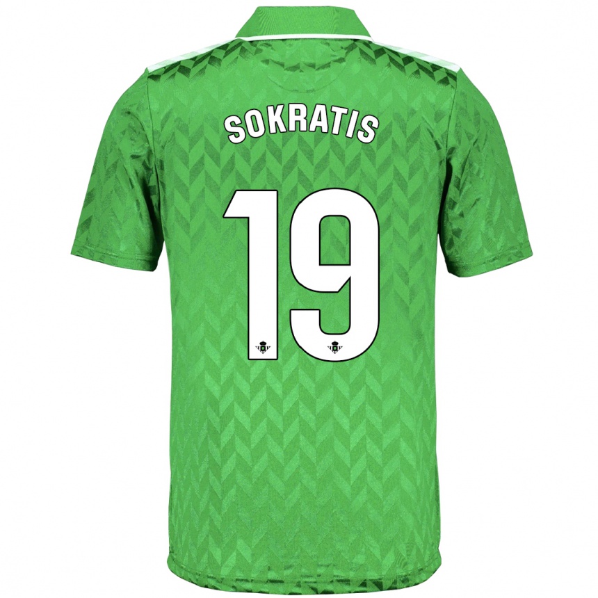 Niño Fútbol Camiseta Sokratis Papastathopoulos #19 Verde 2ª Equipación 2023/24 Perú