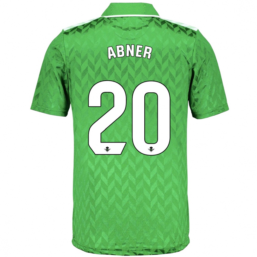 Niño Fútbol Camiseta Abner #20 Verde 2ª Equipación 2023/24 Perú