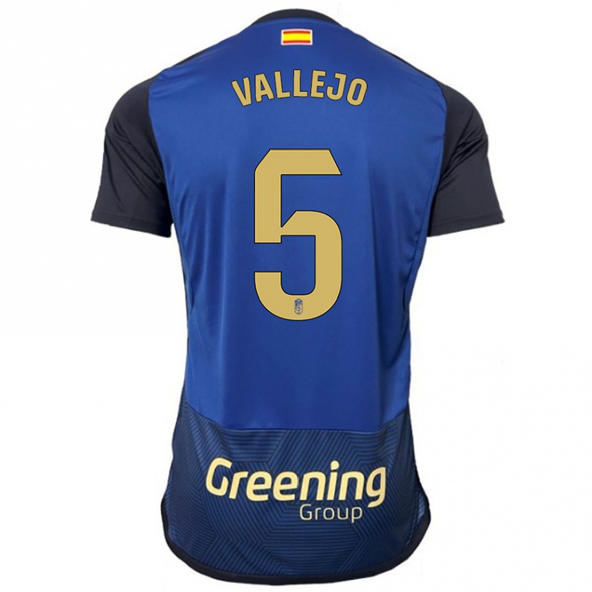 Niño Fútbol Camiseta Jesus Vallejo #5 Armada 2ª Equipación 2023/24 Perú