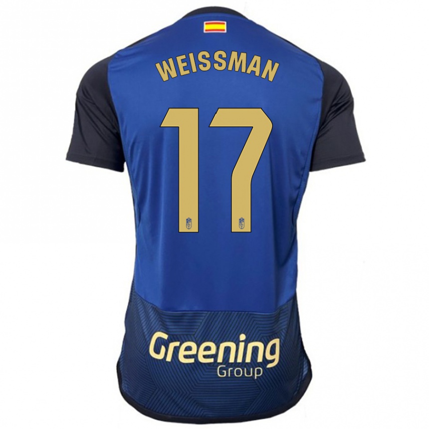 Niño Fútbol Camiseta Shon Weissman #17 Armada 2ª Equipación 2023/24 Perú