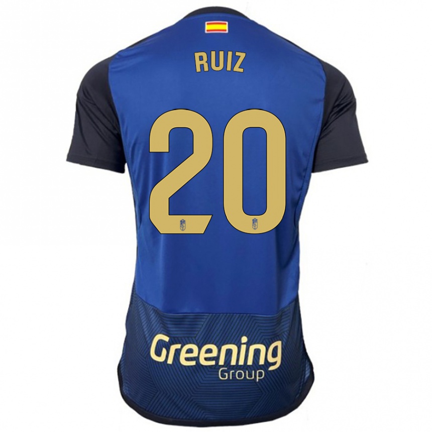 Niño Fútbol Camiseta Sergio Ruiz #20 Armada 2ª Equipación 2023/24 Perú