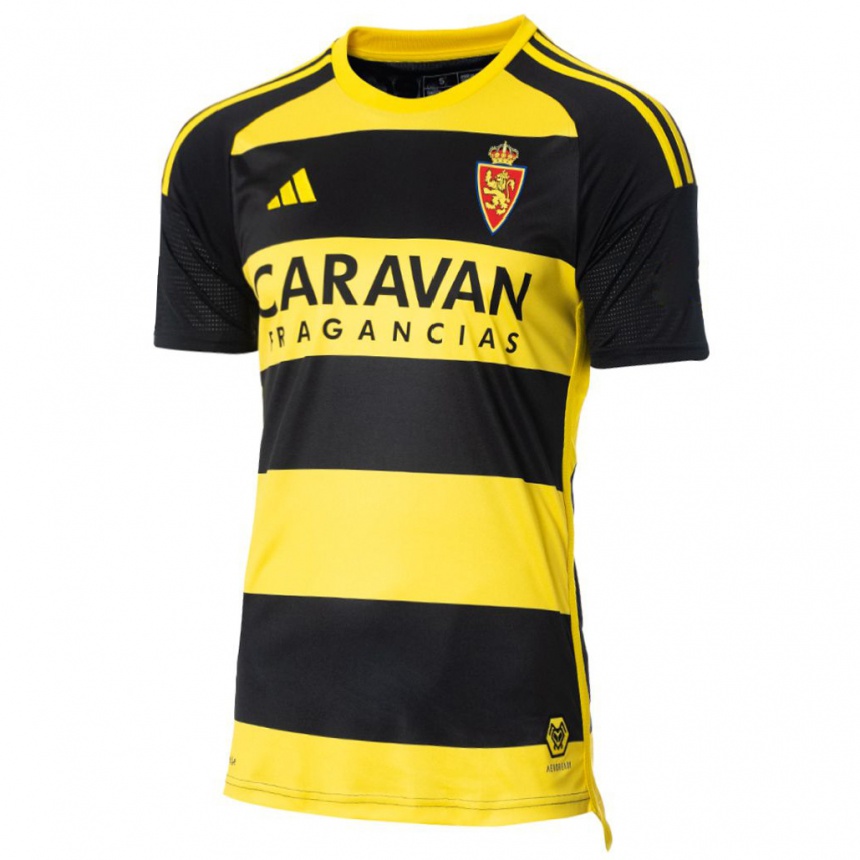 Niño Fútbol Camiseta Sergi Enrich #23 Negro Amarillo 2ª Equipación 2023/24 Perú